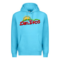 Ocean Blue del taco Premium Hoodie - artisFamous