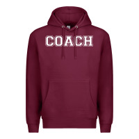 Burgundy coach Premium Hoodie - artisFamous