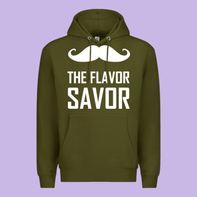 Mustache The Flavor Savor Premium Hoodie Designed By Artisfamous