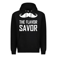 Black mustache the flavor savor Premium Hoodie - artisFamous