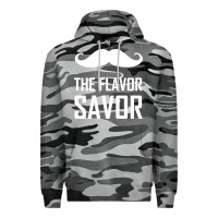 Slate Camo mustache the flavor savor Premium Hoodie - artisFamous