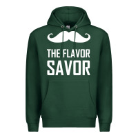 Sports Green mustache the flavor savor Premium Hoodie - artisFamous