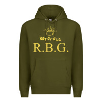 Army Green rbg ruth bader ginsburg Premium Hoodie - artisFamous