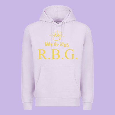 Rbg Ruth Bader Ginsburg Premium Hoodie Designed By Artisfamous