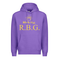 Purple rbg ruth bader ginsburg Premium Hoodie - artisFamous
