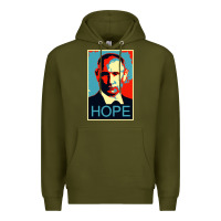 Army Green putin hope style Premium Hoodie - artisFamous