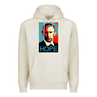 Oatmeal Heather putin hope style Premium Hoodie - artisFamous