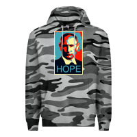 Slate Camo putin hope style Premium Hoodie - artisFamous