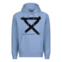Colony Blue CIRCA SURVIVE Premium Hoodie - artisFamous