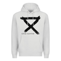 Dove Grey CIRCA SURVIVE Premium Hoodie - artisFamous