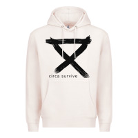 Pale Pink CIRCA SURVIVE Premium Hoodie - artisFamous