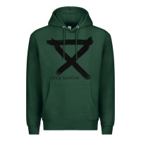 Sports Green CIRCA SURVIVE Premium Hoodie - artisFamous