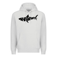 Dove Grey shark week Premium Hoodie - artisFamous