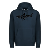 Navy shark week Premium Hoodie - artisFamous