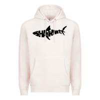 Pale Pink shark week Premium Hoodie - artisFamous