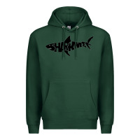 Sports Green shark week Premium Hoodie - artisFamous