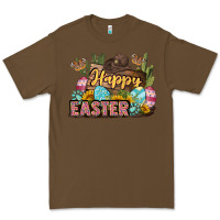 Cacao Happy Easter Premium Tee - LillyAllenDesigns
