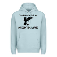 Blue Mist you have call me nighthawk Premium Hoodie - artisFamous