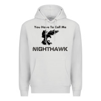 Dove Grey you have call me nighthawk Premium Hoodie - artisFamous