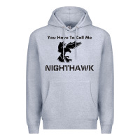Heather Grey you have call me nighthawk Premium Hoodie - artisFamous