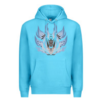 Ocean Blue chaotic xeno'jiiva Premium Hoodie - artisFamous