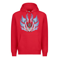 Red chaotic xeno'jiiva Premium Hoodie - artisFamous