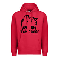 Cardinal baby groot Premium Hoodie - artisFamous