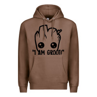 Chestnut baby groot Premium Hoodie - artisFamous