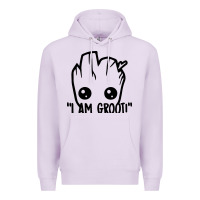 Lilac baby groot Premium Hoodie - artisFamous