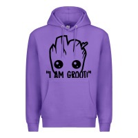 Purple baby groot Premium Hoodie - artisFamous
