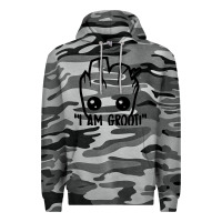 Slate Camo baby groot Premium Hoodie - artisFamous