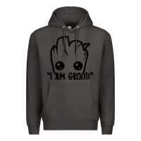 Smoke baby groot Premium Hoodie - artisFamous