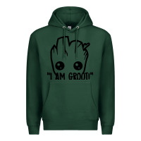 Sports Green baby groot Premium Hoodie - artisFamous