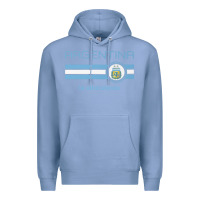 Colony Blue soccer argentina jersey argentinian football la albiceleste Premium Hoodie - artisFamous