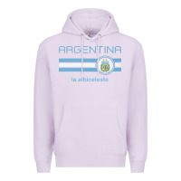 Lilac soccer argentina jersey argentinian football la albiceleste Premium Hoodie - artisFamous