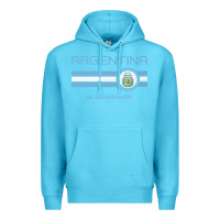 Ocean Blue soccer argentina jersey argentinian football la albiceleste Premium Hoodie - artisFamous