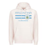 Pale Pink soccer argentina jersey argentinian football la albiceleste Premium Hoodie - artisFamous