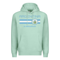 Seafoam soccer argentina jersey argentinian football la albiceleste Premium Hoodie - artisFamous
