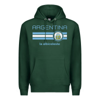Sports Green soccer argentina jersey argentinian football la albiceleste Premium Hoodie - artisFamous