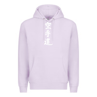 Lilac kanji karate Premium Hoodie - artisFamous