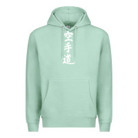 Seafoam kanji karate Premium Hoodie - artisFamous