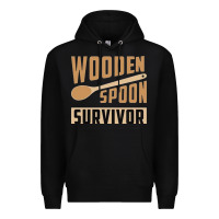 Black wooden spoon survivor Premium Hoodie - artisFamous