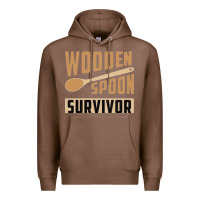 Chestnut wooden spoon survivor Premium Hoodie - artisFamous