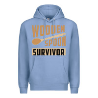 Colony Blue wooden spoon survivor Premium Hoodie - artisFamous