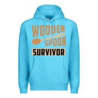 Ocean Blue wooden spoon survivor Premium Hoodie - artisFamous