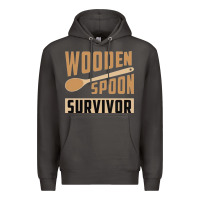 Smoke wooden spoon survivor Premium Hoodie - artisFamous
