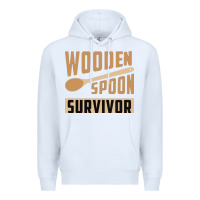 White wooden spoon survivor Premium Hoodie - artisFamous