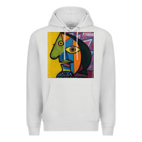 Dove Grey picasso original Premium Hoodie - artisFamous