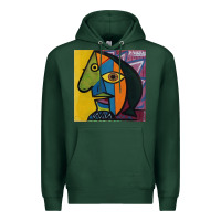 Sports Green picasso original Premium Hoodie - artisFamous