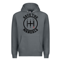 Rock save the manuals (black) Premium Hoodie - artisFamous